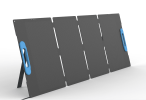 Outdoor mobile solar power supply 120W (4-fold one laminated belt bracket)